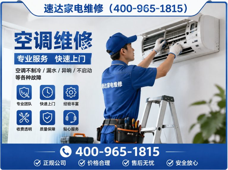 自贡空调维修展示图